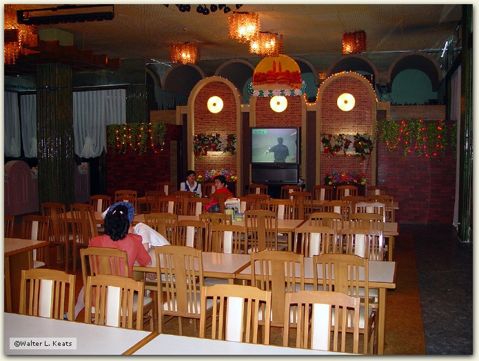 Restaurant, Pyongyang Koryo Hotel, Pyongyang, DPRK